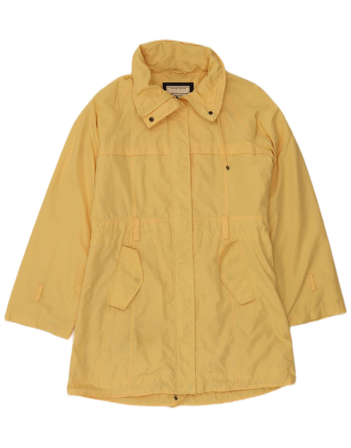 JOULES Impermeabile da donna UK 12 Medio Giallo Poliestere