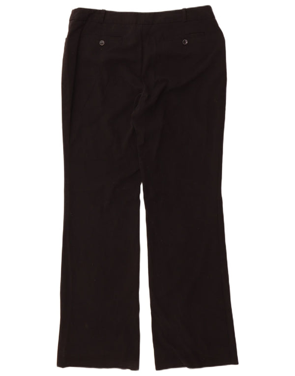 Pantaloni casual bootcut da donna Mossimo US 10 Large W34 L32 poliestere nero