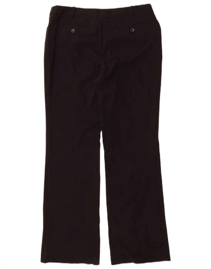 Pantaloni casual bootcut da donna Mossimo US 10 Large W34 L32 poliestere nero