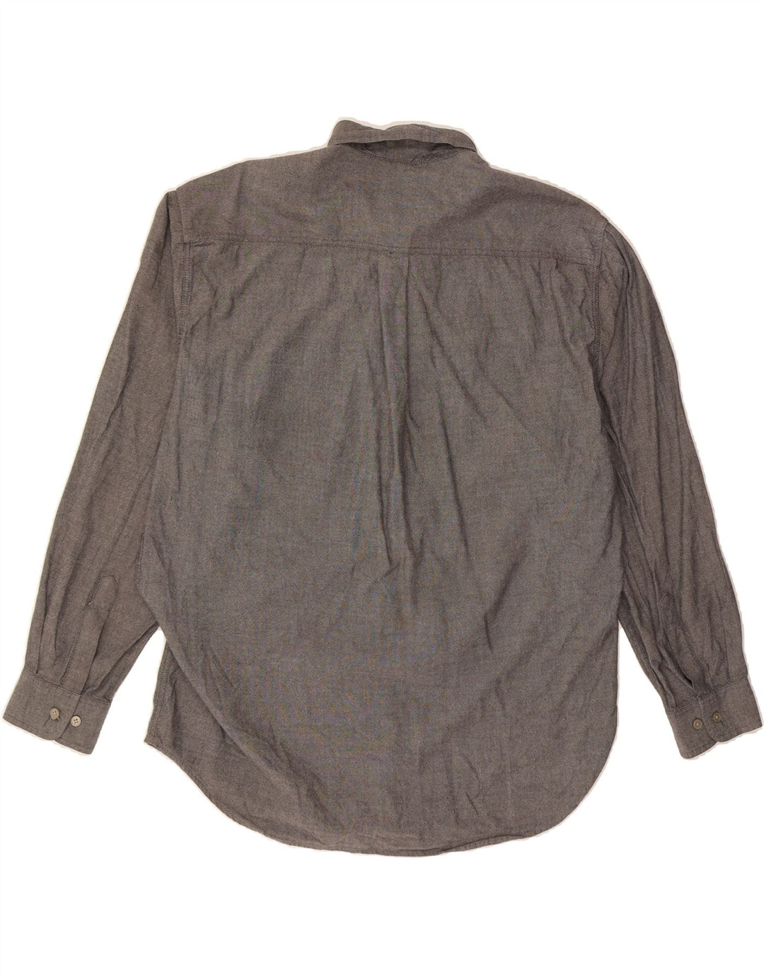 DOCKERS Mens Shirt Large Grey Cotton Vintage Dockers and Second-Hand Dockers from Messina Hembry 