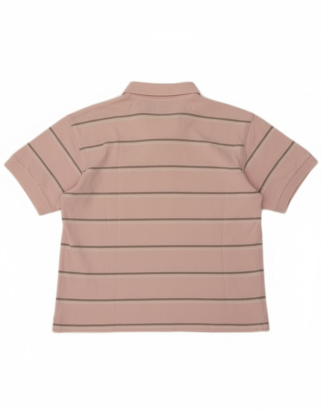Polo Fred Perry da bambino 12-13 anni in cotone a righe grandi rosa