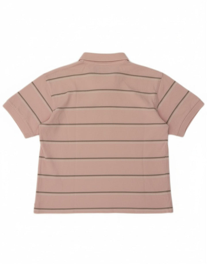 Polo Fred Perry da bambino 12-13 anni in cotone a righe grandi rosa