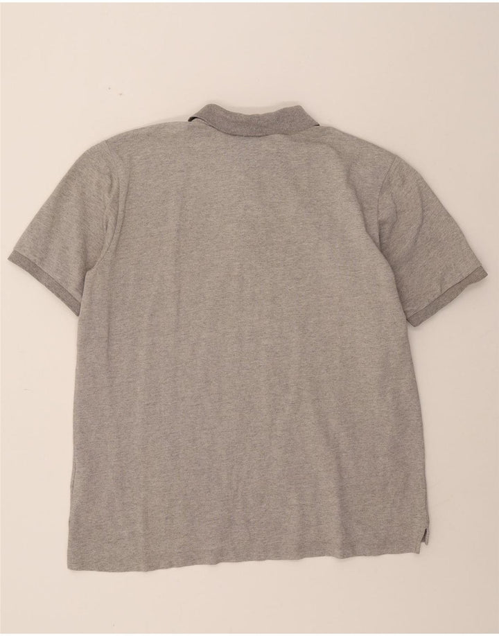 ADIDAS Mens Polo Shirt XL Grey Cotton Vintage Adidas and Second-Hand Adidas from Messina Hembry 