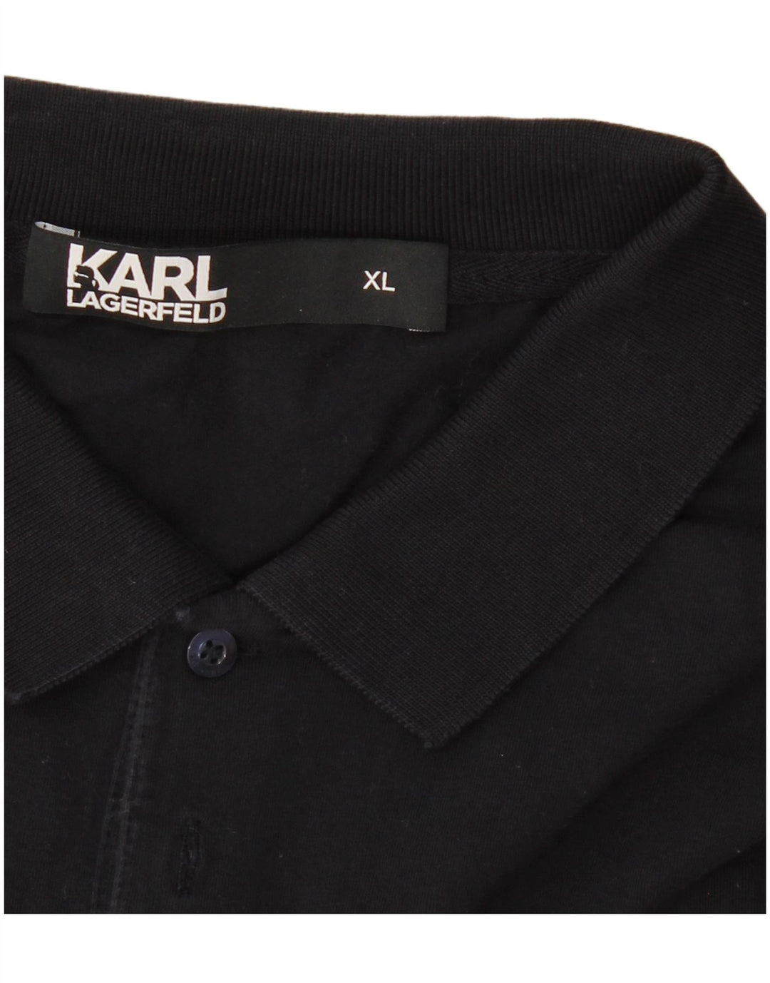 Polo da uomo Karl Lagerfeld XL blu navy