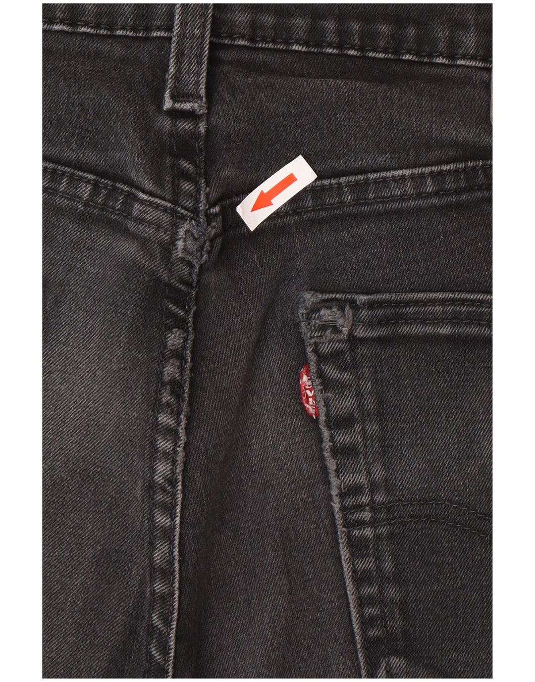 Levi's Uomo 541 Jeans dritti W34 L36 Cotone grigio