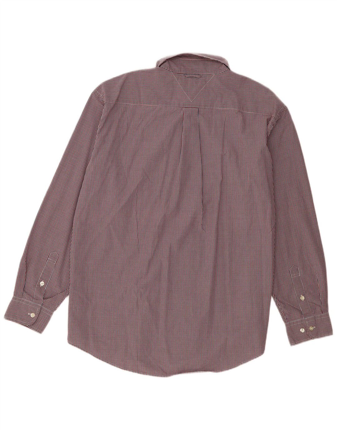 Camicia da uomo Tommy Hilfiger XL in cotone a quadretti multicolore
