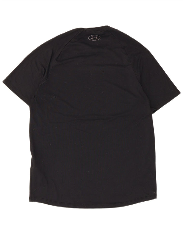 Maglietta Under Armour da uomo Heat Gear Top in poliestere nero medio