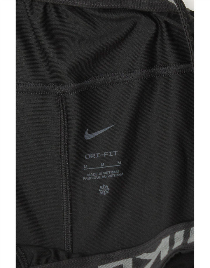 Pantaloncini sportivi Nike Dri Fit da uomo, poliestere medio nero