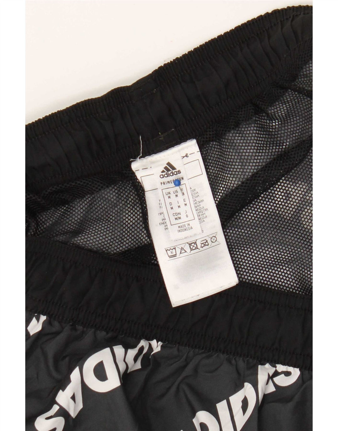 Pantaloncini sportivi Adidas Primegreen Graphic da uomo in poliestere grigio medio