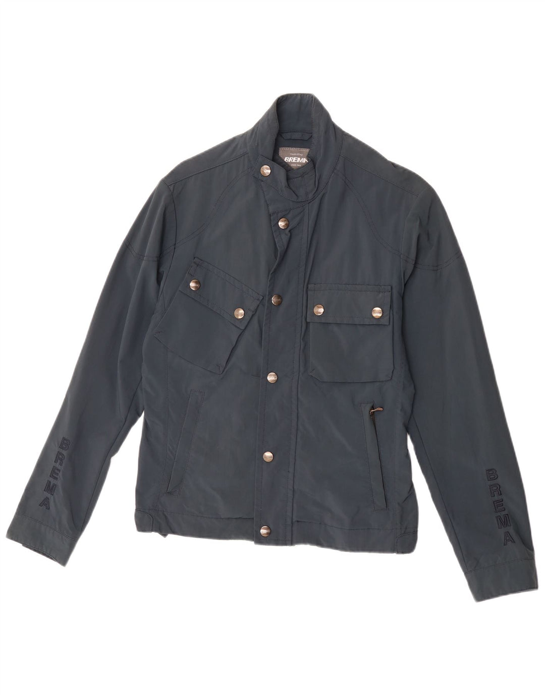 Giacca utility grafica da uomo Brema IT 48 Medium Blu Navy Poliammide