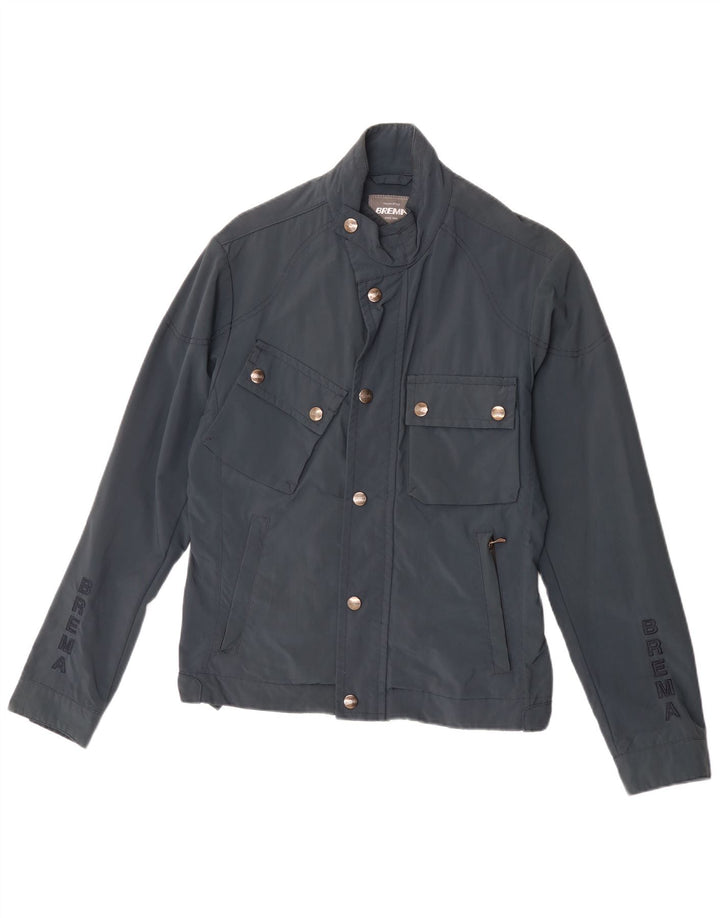 Giacca utility grafica da uomo Brema IT 48 Medium Blu Navy Poliammide
