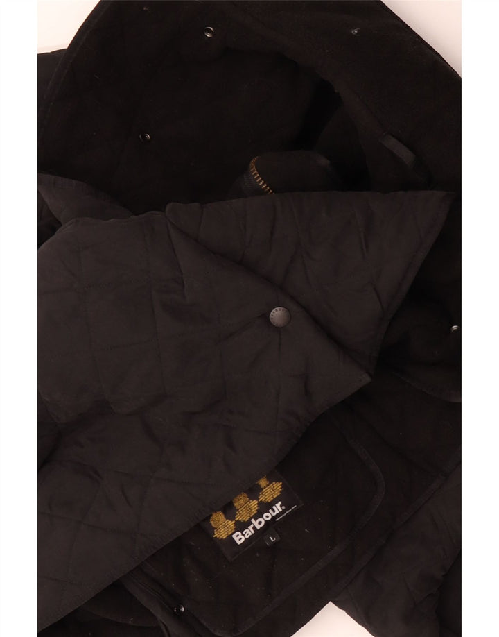 Giacca trapuntata da uomo BARBOUR UK 40 grande nera