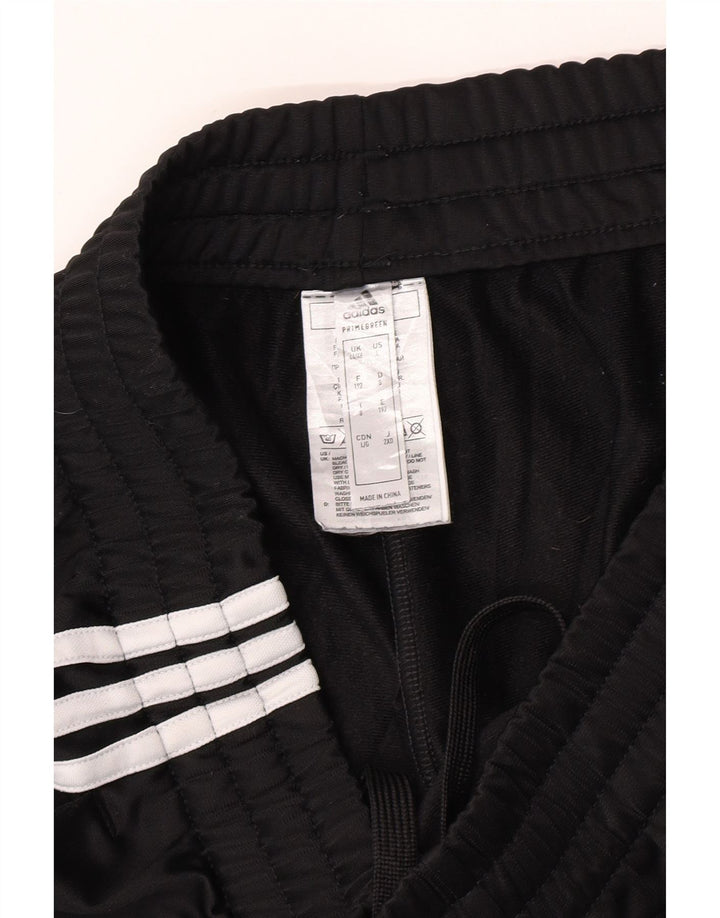 Pantaloni da tuta da uomo Adidas Joggers UK 44/46 Large Nero Poliestere