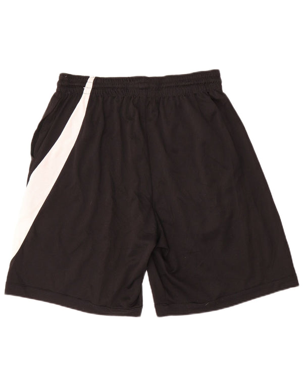 Pantaloncini sportivi Nike Dri Fit Graphic da uomo in poliestere nero medio