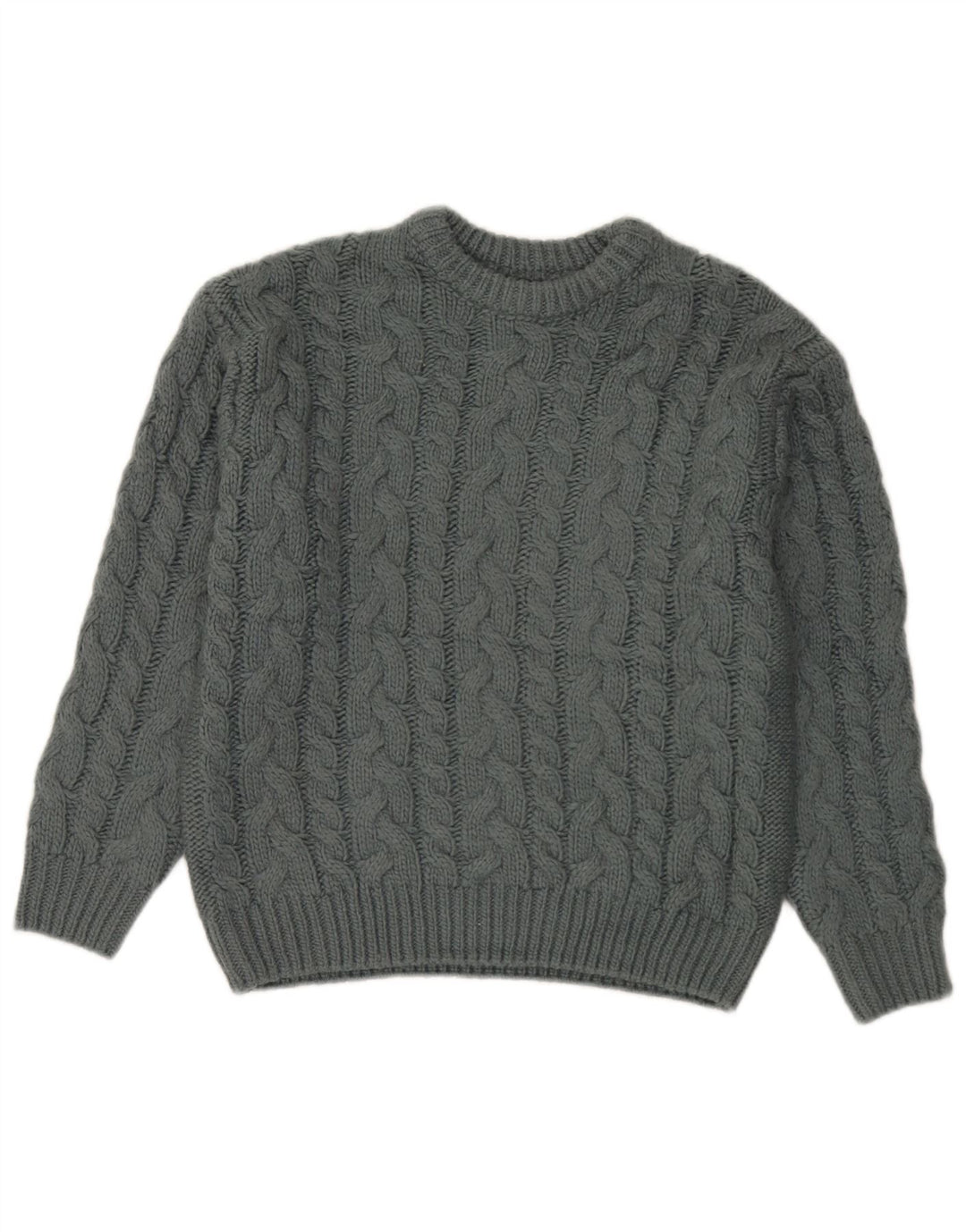 Maglione girocollo per ragazze Zara 9-10 anni Grigio