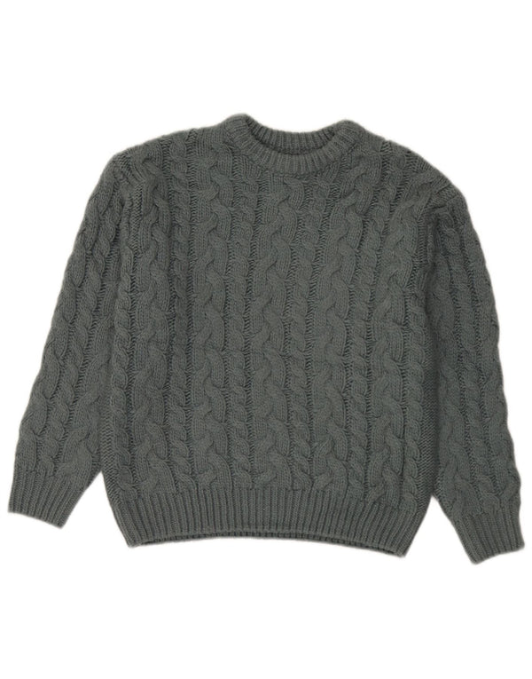 Maglione girocollo per ragazze Zara 9-10 anni Grigio