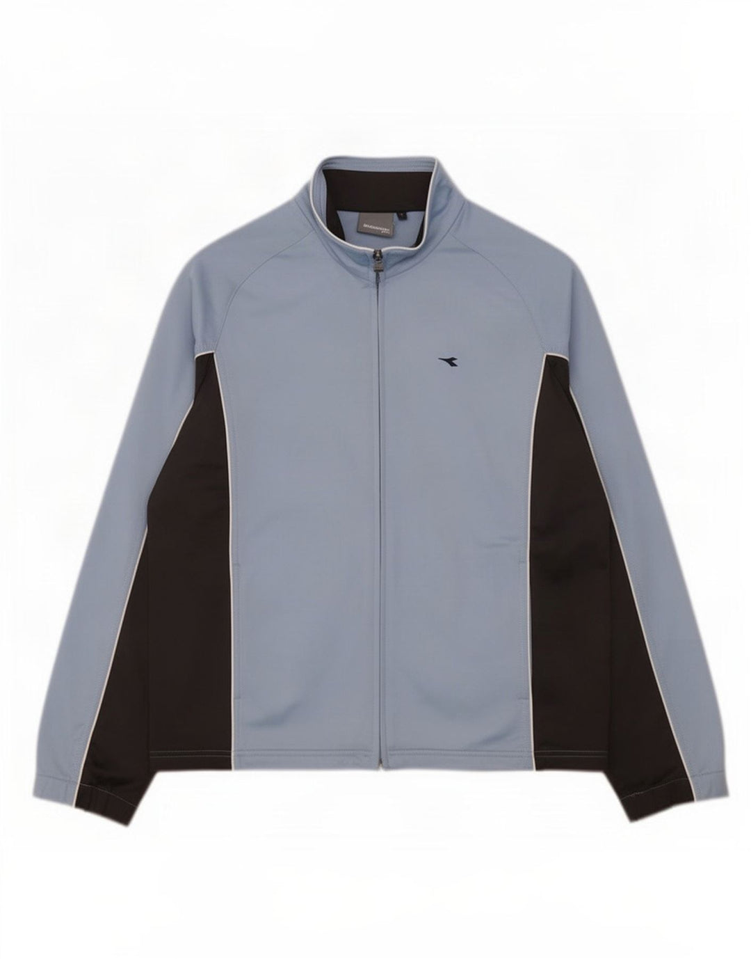 Giacca da tuta da donna Diadora UK 16 Large Blu Colourblock Poliestere
