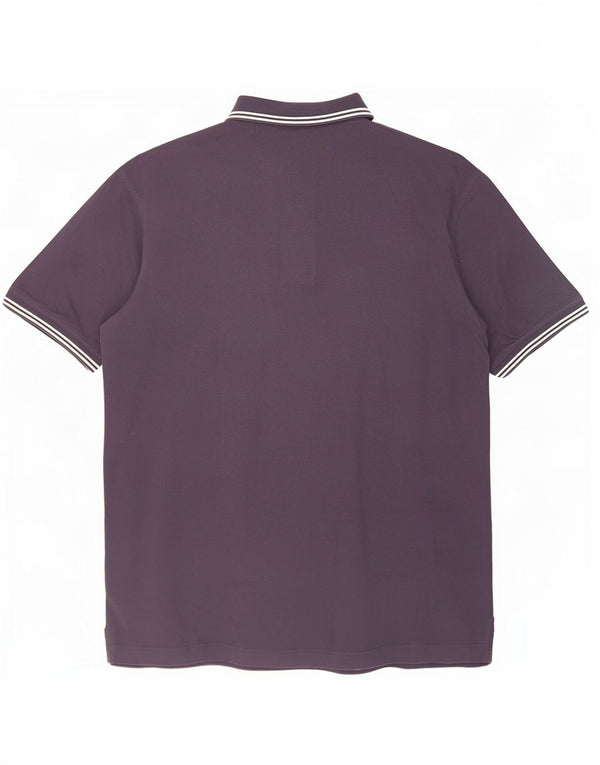 Polo da uomo Fila XL in cotone blu navy