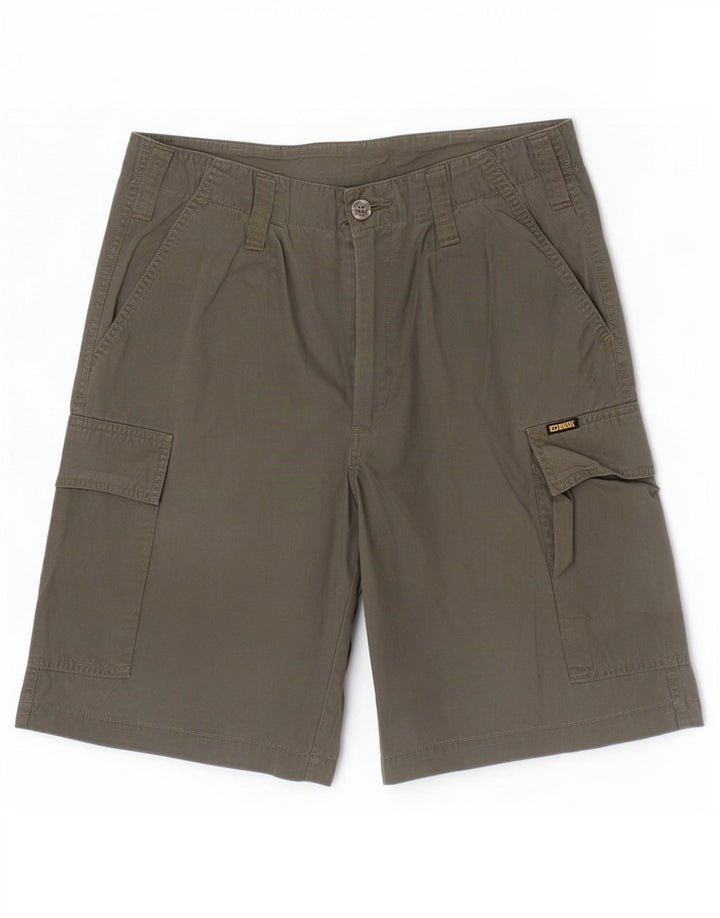 Pantaloncini cargo da uomo Diesel W30 cotone kaki medio