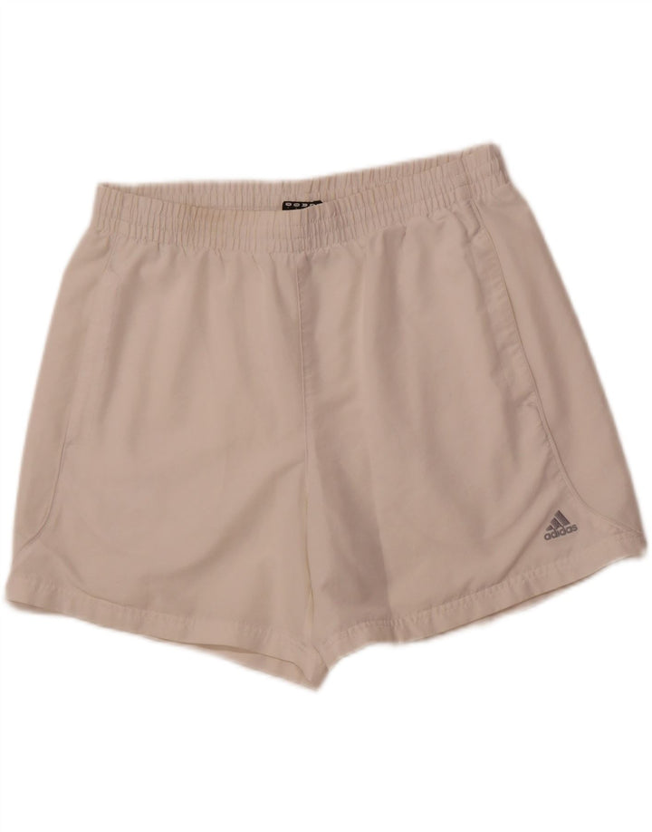 Pantaloncini sportivi ADIDAS Clima 365 da uomo grandi bianco sporco