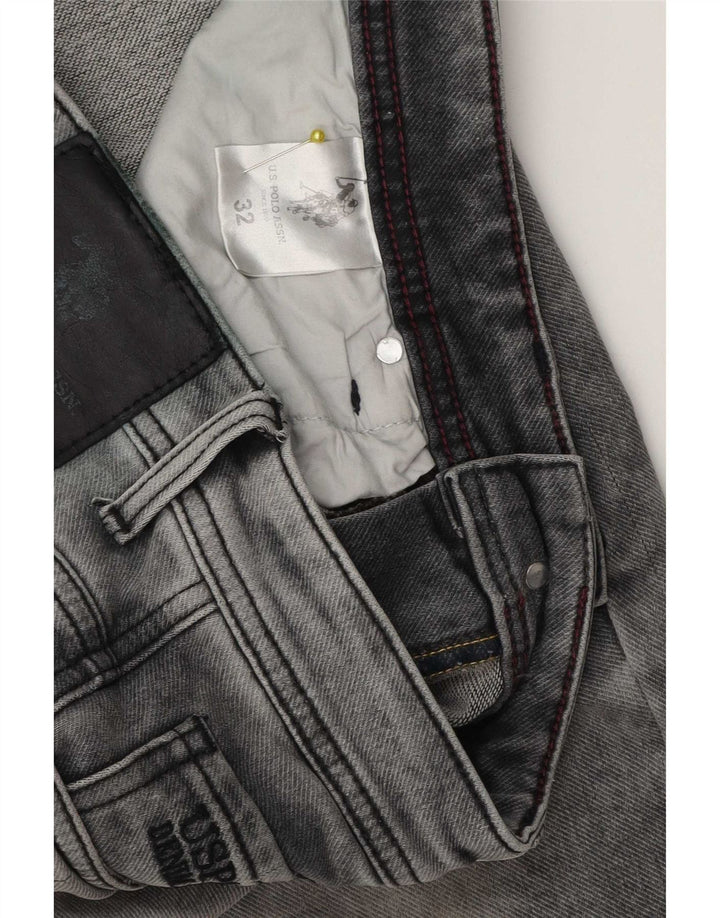 Polo Assn. degli Stati Uniti Jeans slim da uomo W32 L29 cotone grigio