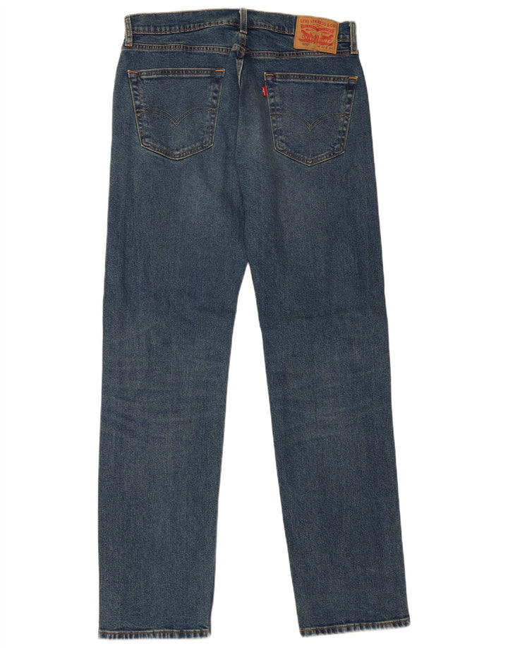 LEVI'S Jeans dritti da uomo 505 W32 L34 cotone blu