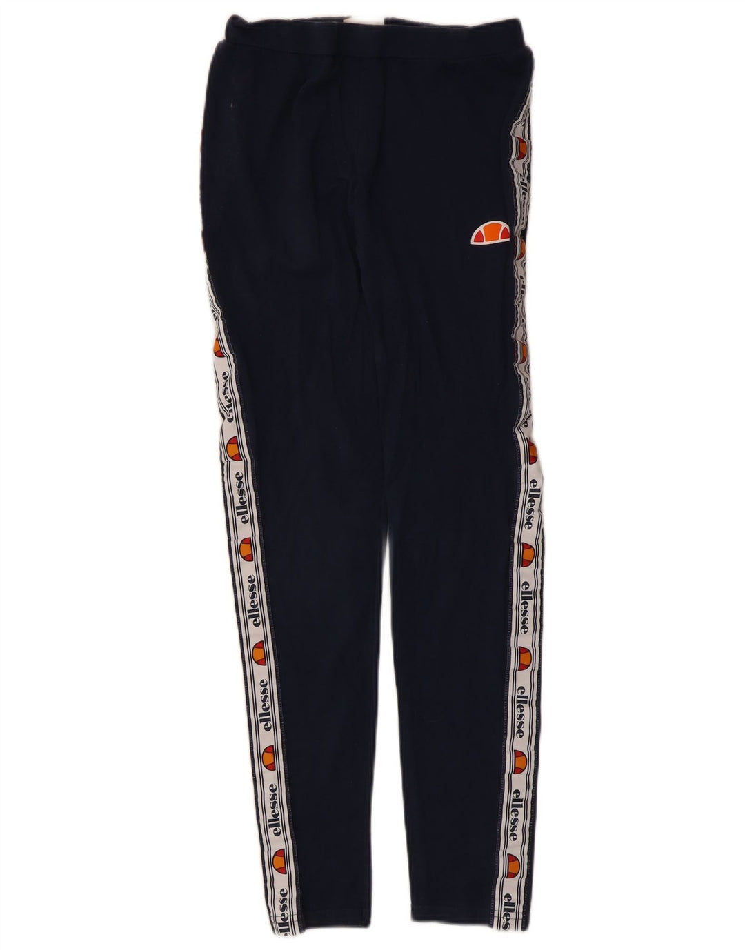 Leggings grafici da donna Ellesse UK 12 Cotone color block medio blu navy