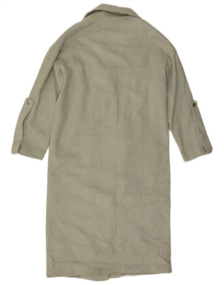 Topshop Cappotto da donna UK 12 Poliestere verde medio