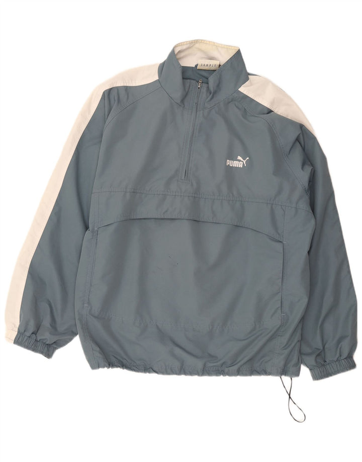 Giacca anorak da uomo dalla vestibilità ampia Puma UK 38 Colorblock blu medio