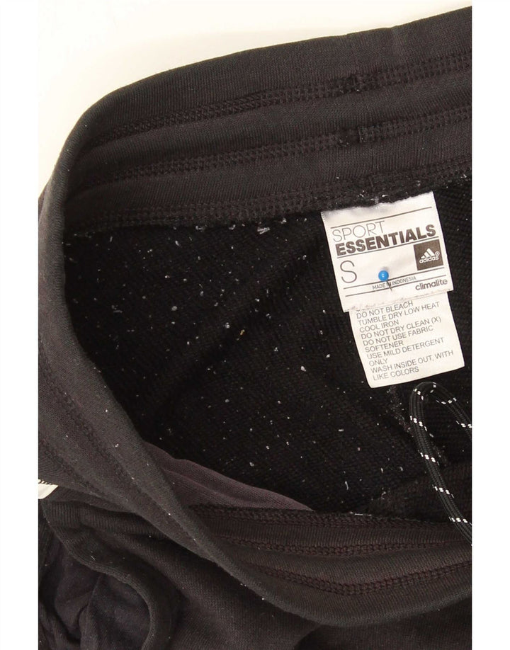 Pantaloni da tuta da uomo Adidas Climalite Joggers piccoli in poliestere nero