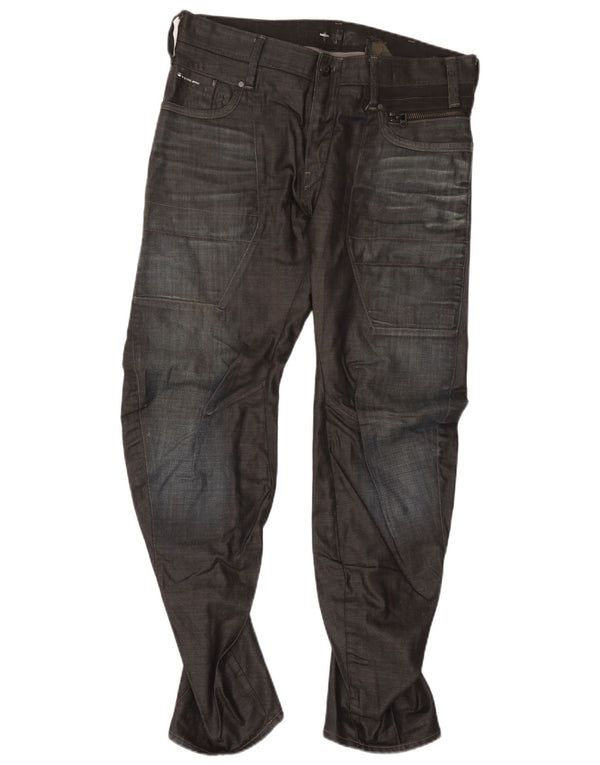 Jeans affusolati a banana da uomo G-Star W34 L32 cotone nero