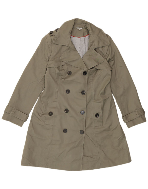 Trench da donna Marks & Spencer UK 14 cotone kaki medio