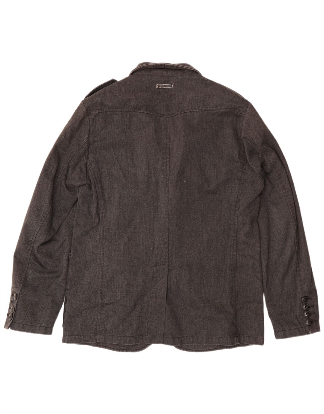 Giacca utilitaria da uomo Marlboro Classics EU 50 grande cotone nero