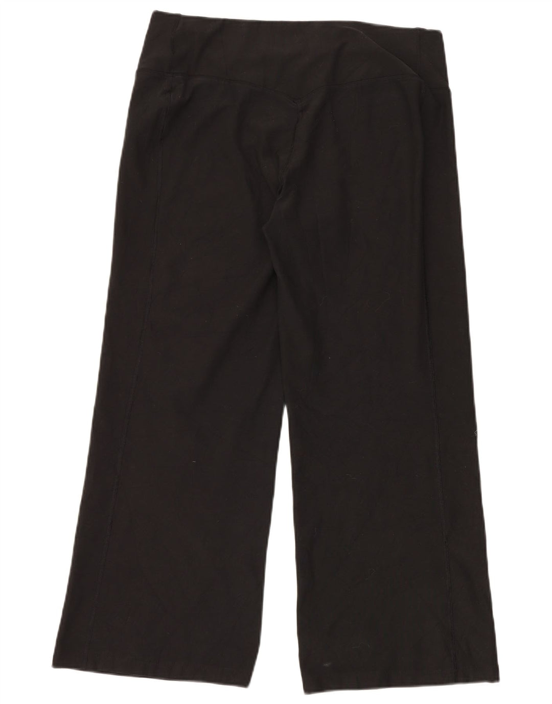 Pantaloni da tuta NIKE Dri Fit da donna UK 16 Large Nero Poliestere