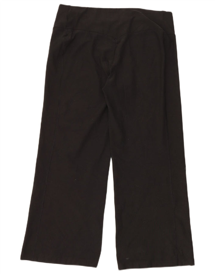 Pantaloni da tuta NIKE Dri Fit da donna UK 16 Large Nero Poliestere