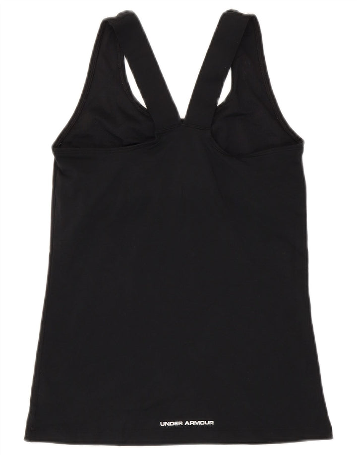 Canottiera Under Armour da donna Heat Gear UK 8 piccola in poliestere nero