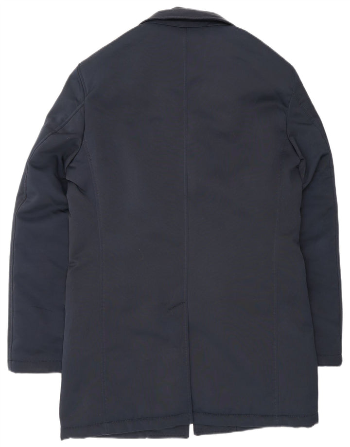 David Hamilton Cappotto Kampione da uomo IT 46 Small Poliestere blu navy
