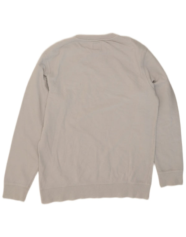 Felpa grafica da uomo VANS maglione grande grigio