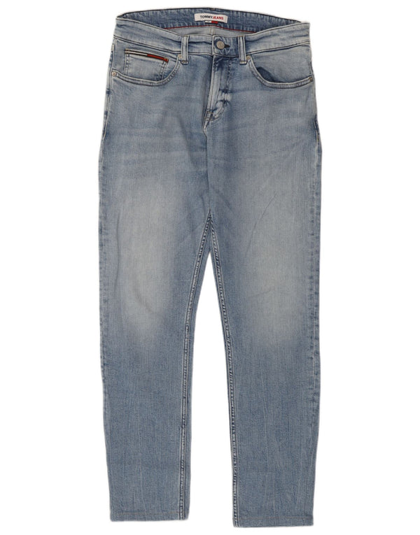 Tommy Hilfiger Mens Skinny Jeans W30 L32 Blue Cotton