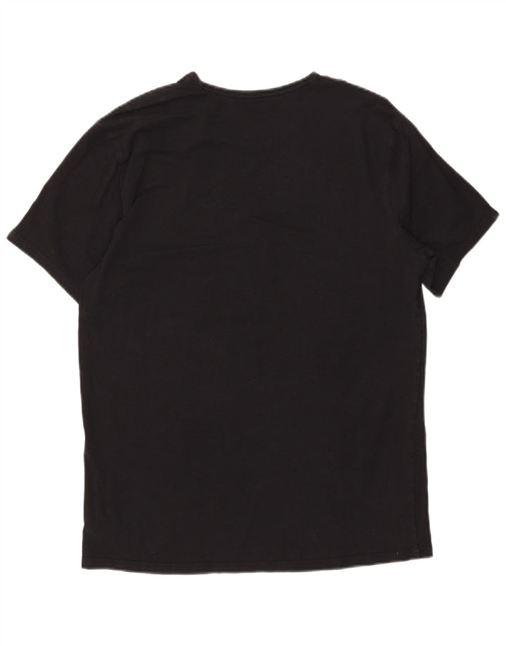 T-shirt da uomo Calvin Klein Top grande in cotone nero