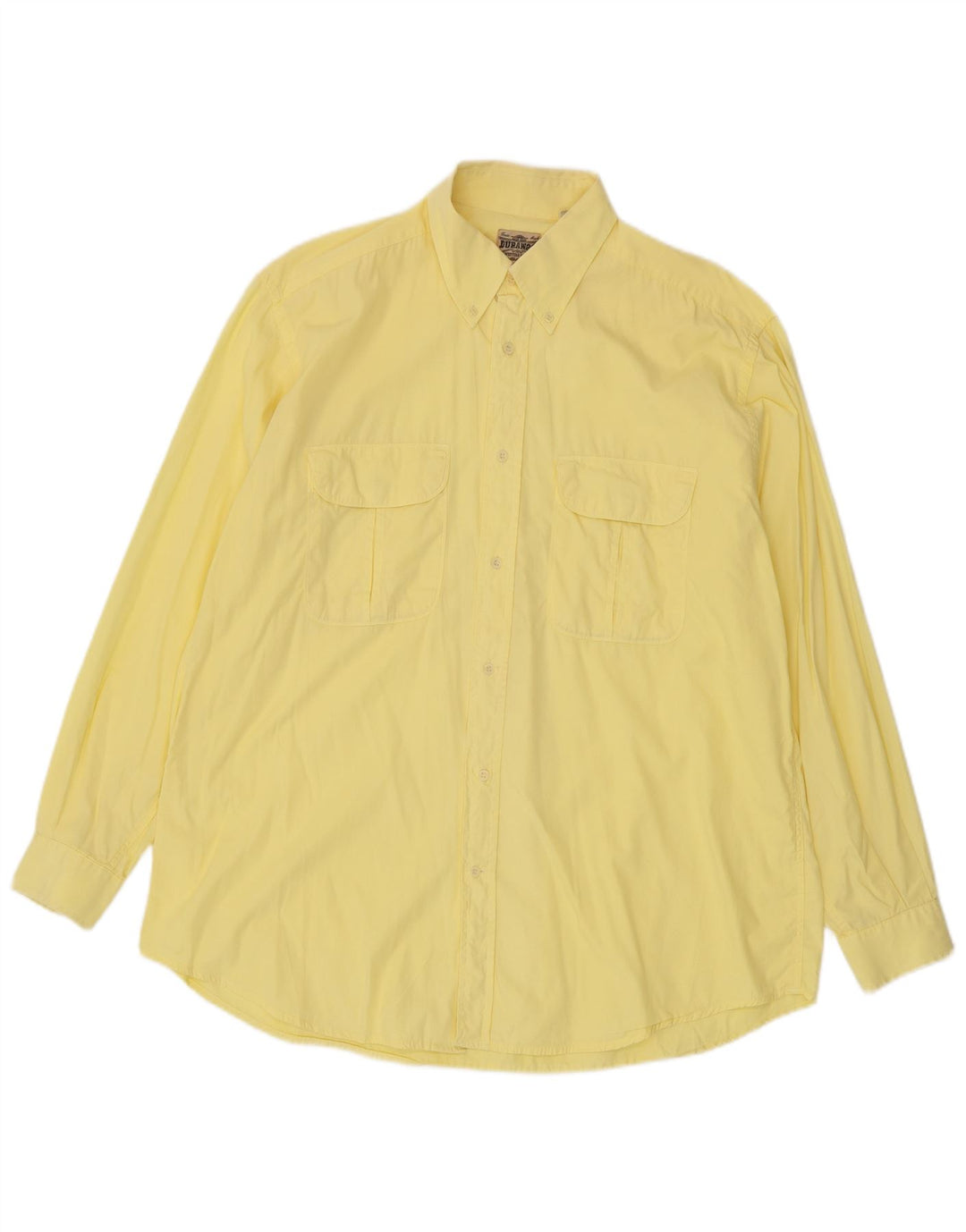 Camicia da uomo Durango Taglia 16 1/2 42 Grande Giallo