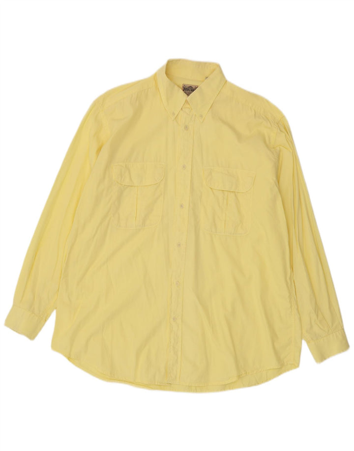 Camicia da uomo Durango Taglia 16 1/2 42 Grande Giallo