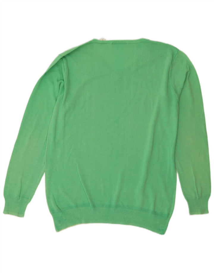 SCOTCH & SODA Maglione da uomo con scollo a V grande verde