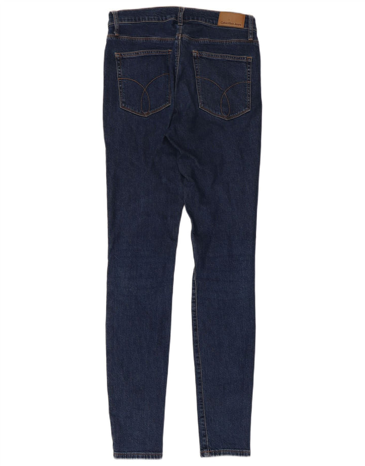 CALVIN KLEIN Jeans skinny da donna W29 L34 Blu navy