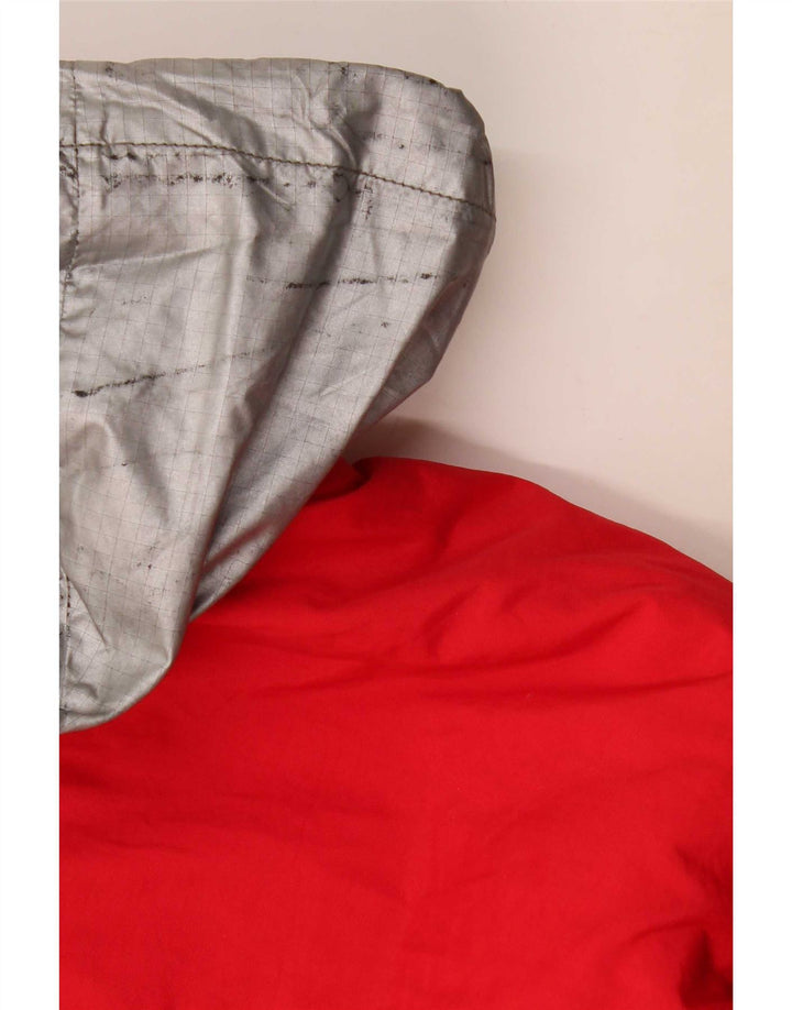 Giacca da sci oversize con cappuccio da donna Dubin IT 44 Medium Red Colourblock