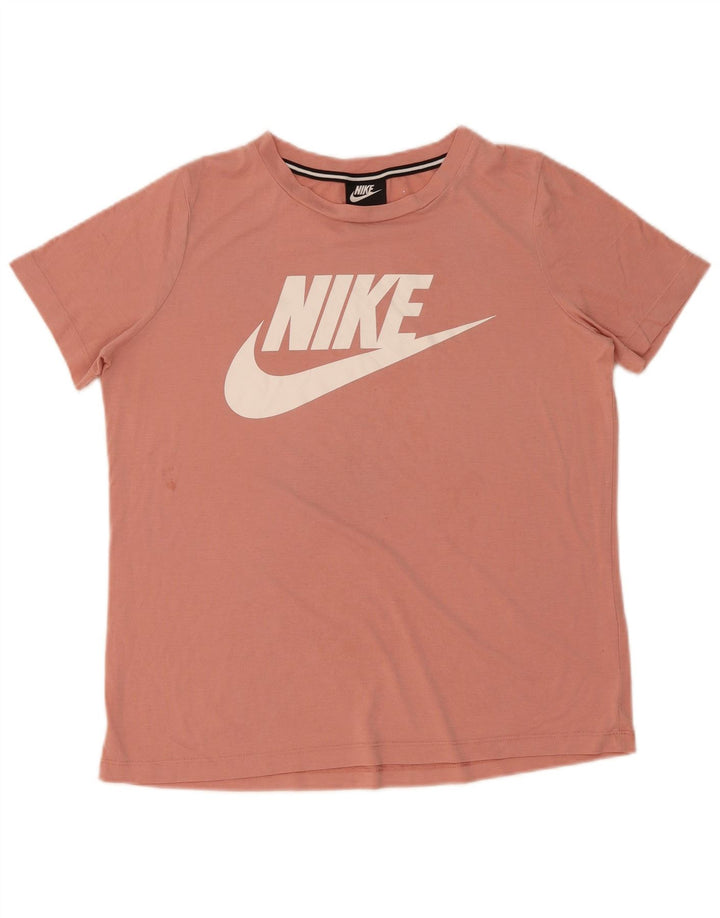 T-shirt grafica da donna Nike Top UK 14 rosa medio