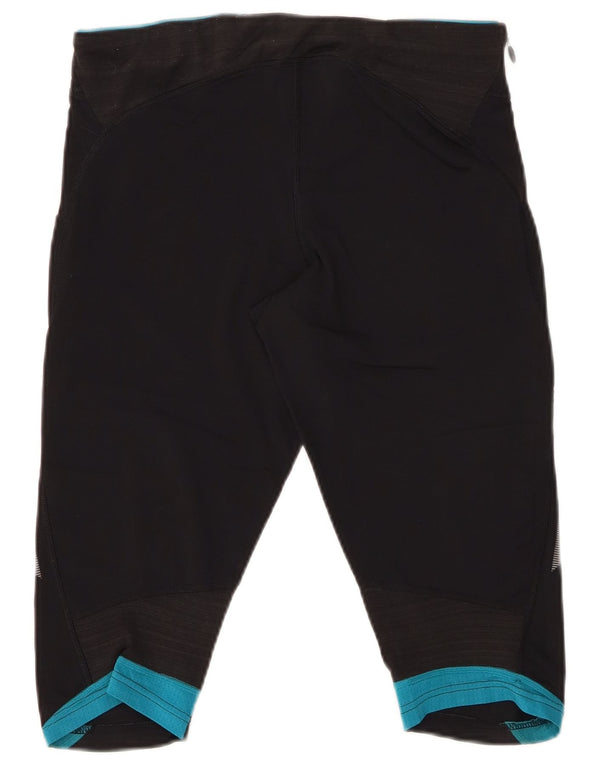 Pantaloncini sportivi Adidas Climalite da donna UK 16/18 Large Nero Nylon