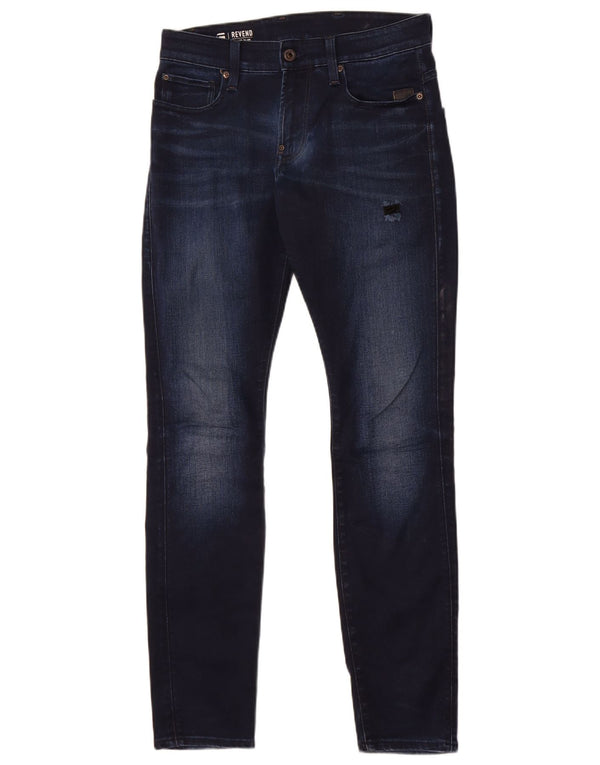 Jeans slim Revend da uomo G-Star W29 L32 cotone blu navy