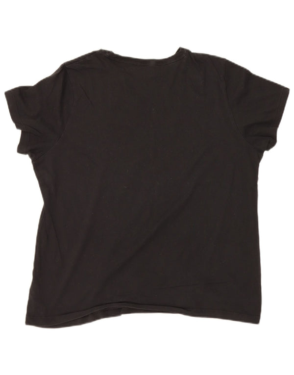 T-shirt grafica da donna Puma UK 18 XL Nera