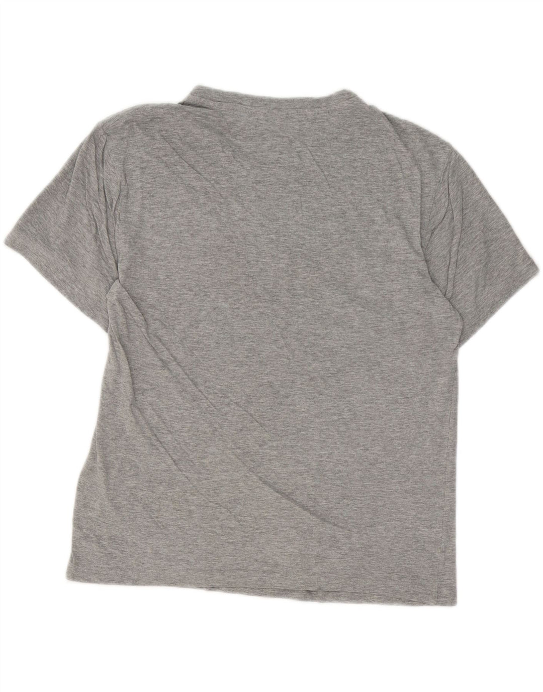 T-shirt grafica da uomo FILA Top in cotone screziato grigio medio